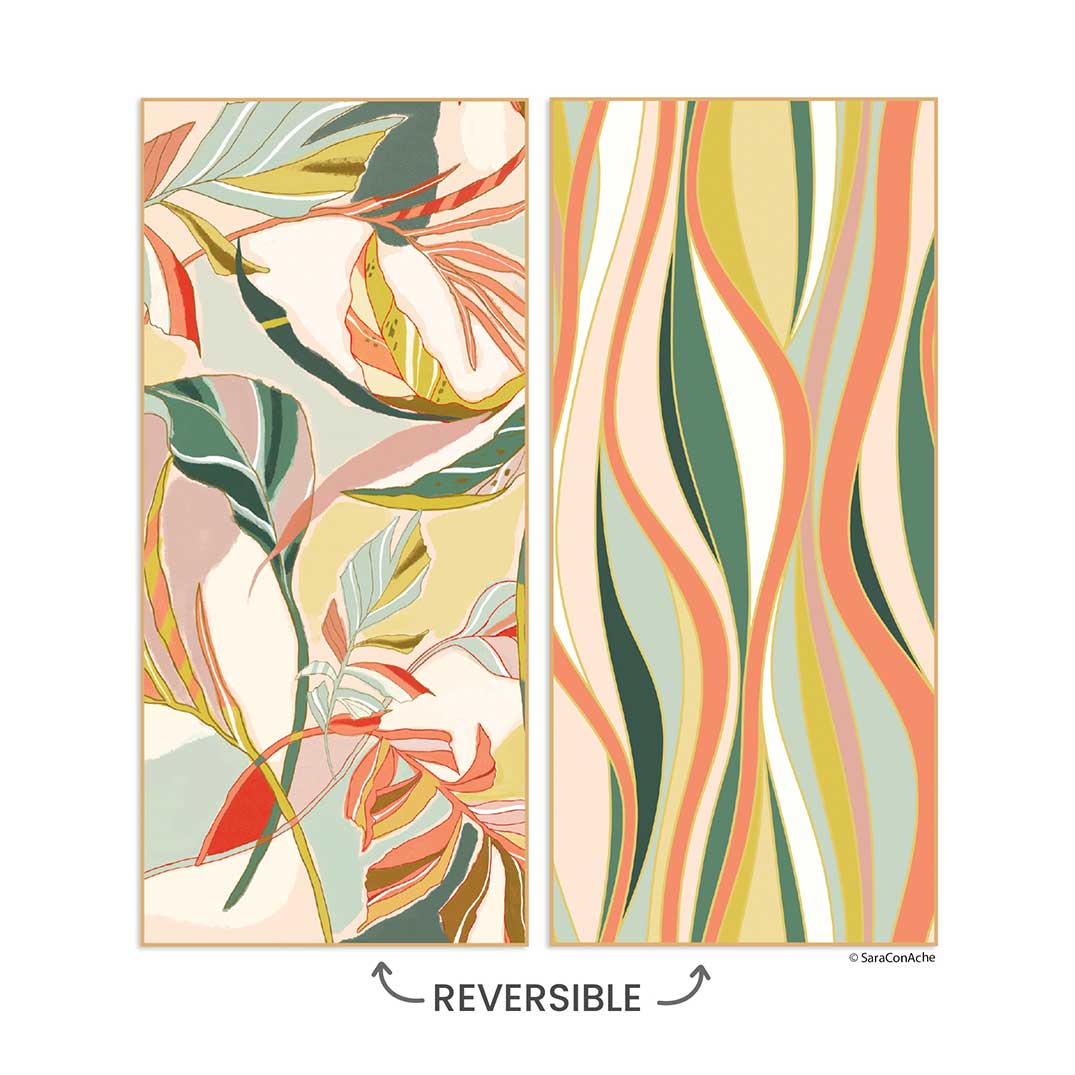Picture of Exotic Leaves Go Big Towel
