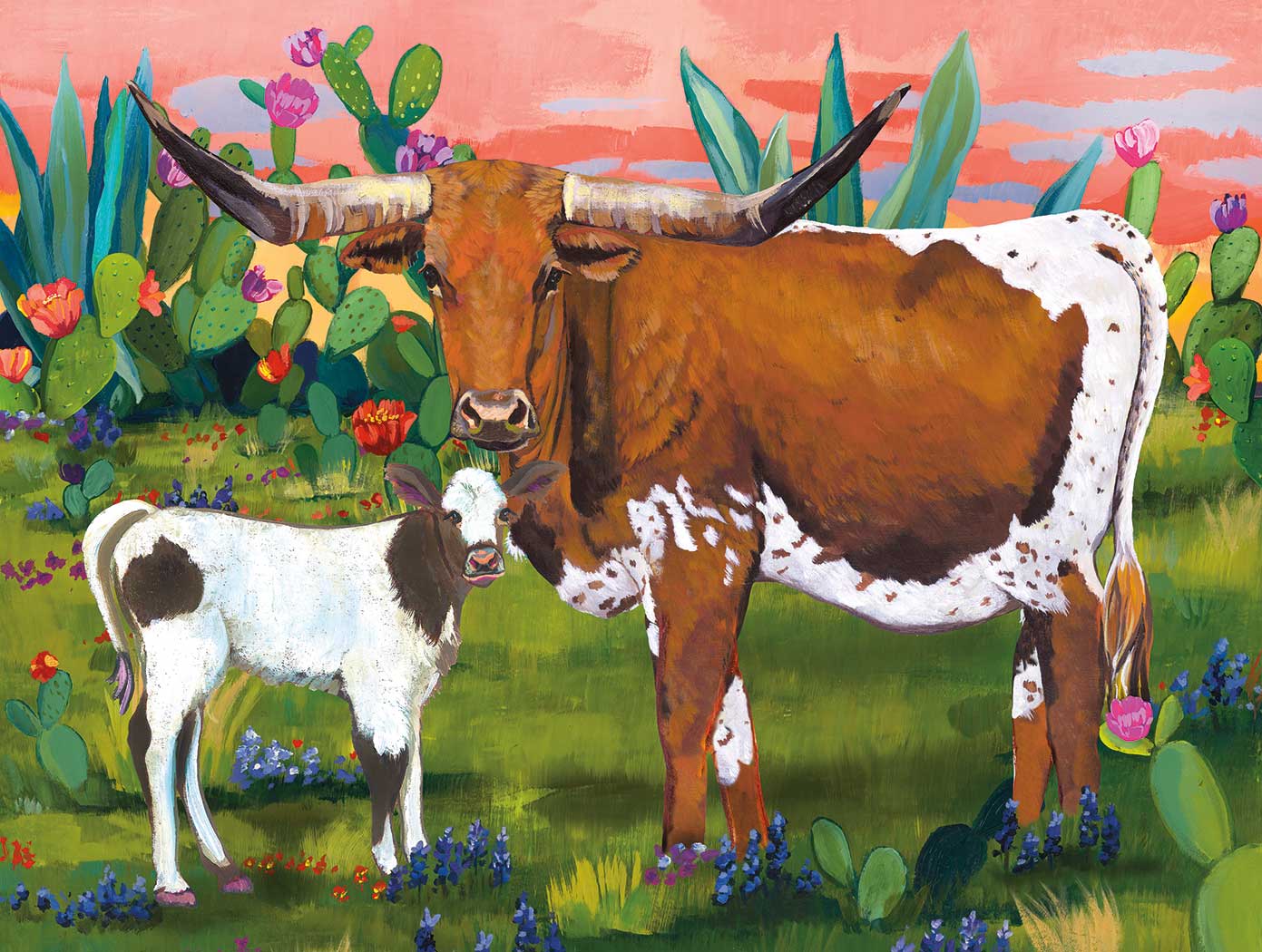 Picture of Longhorns 500 Piece Puzzle
