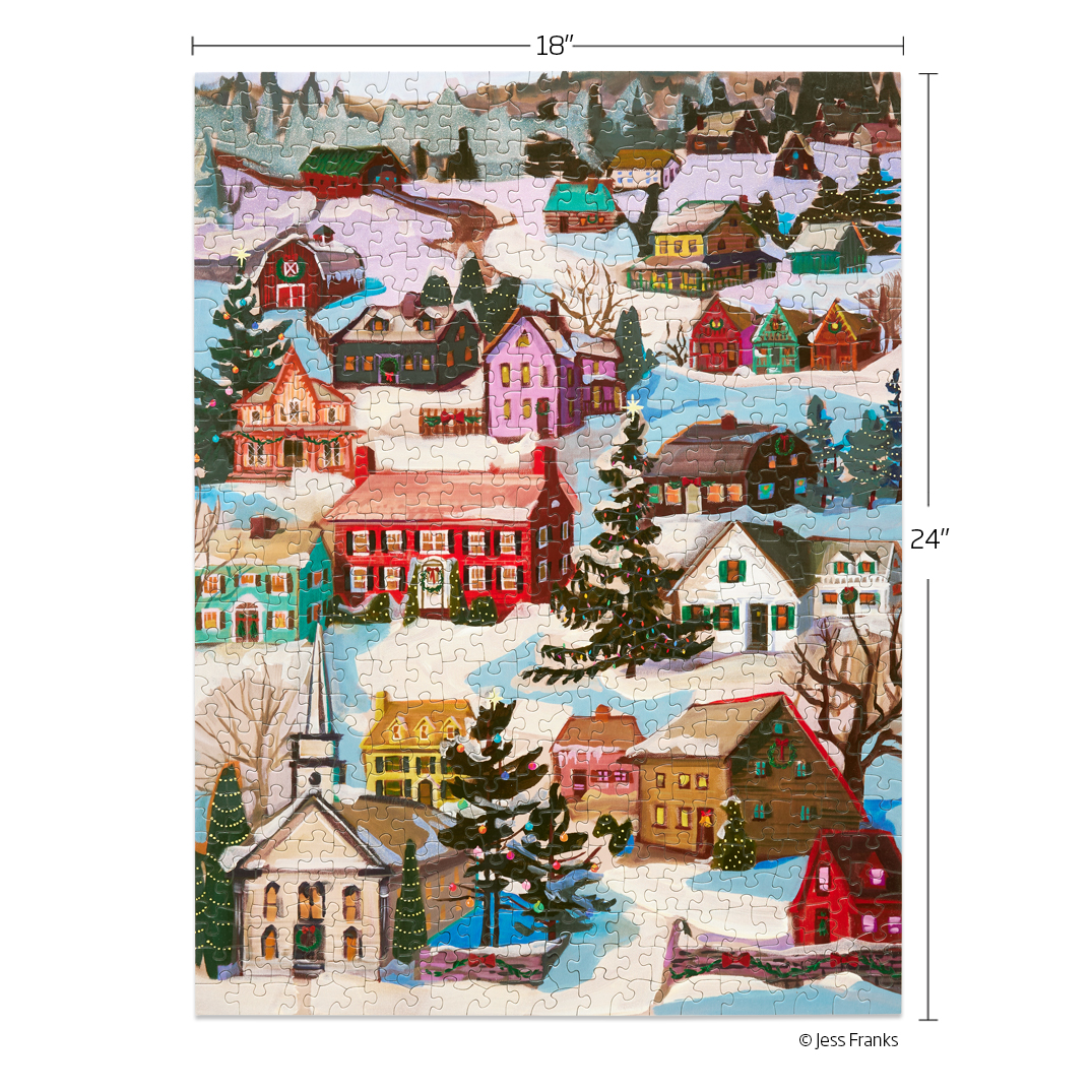 Picture of Winter Village 500 Piece Puzzle