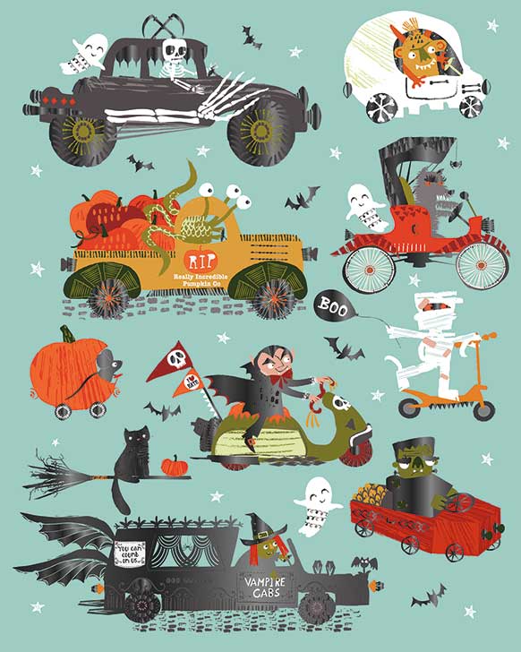 Picture of Monster Cars 48 Piece Puzzle Snax