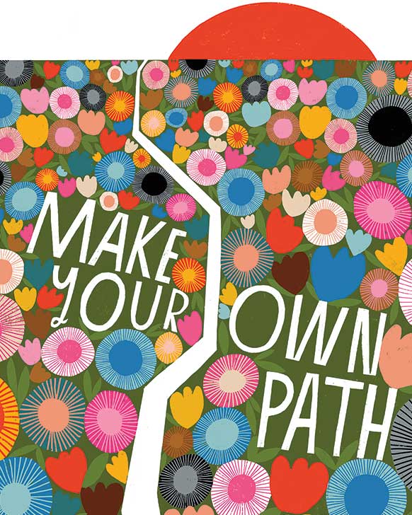 Picture of Make Your Own Path 100 Piece Puzzle Snax