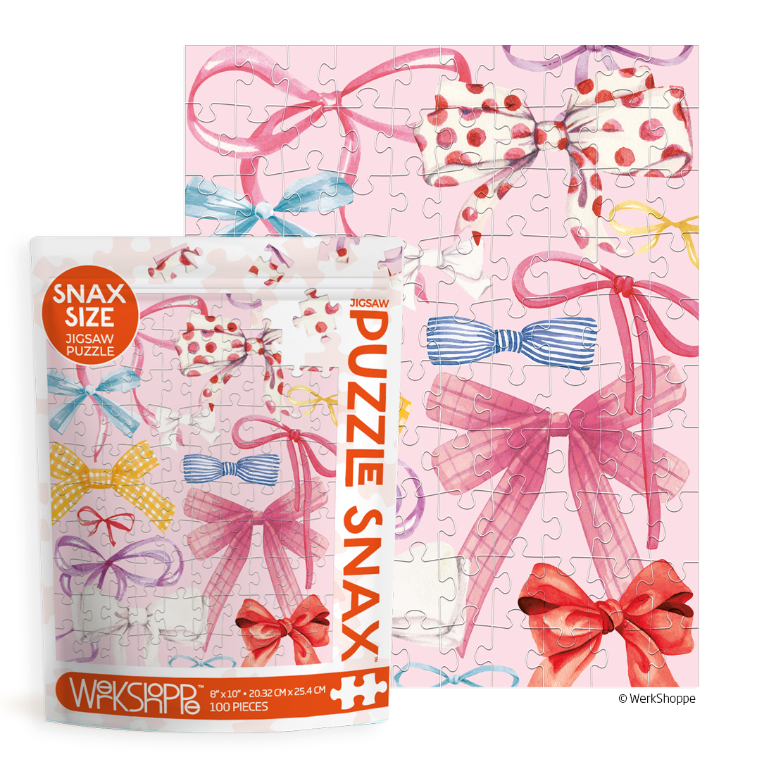 Picture of Ribbons & Bows 100 Piece Puzzle Snax
