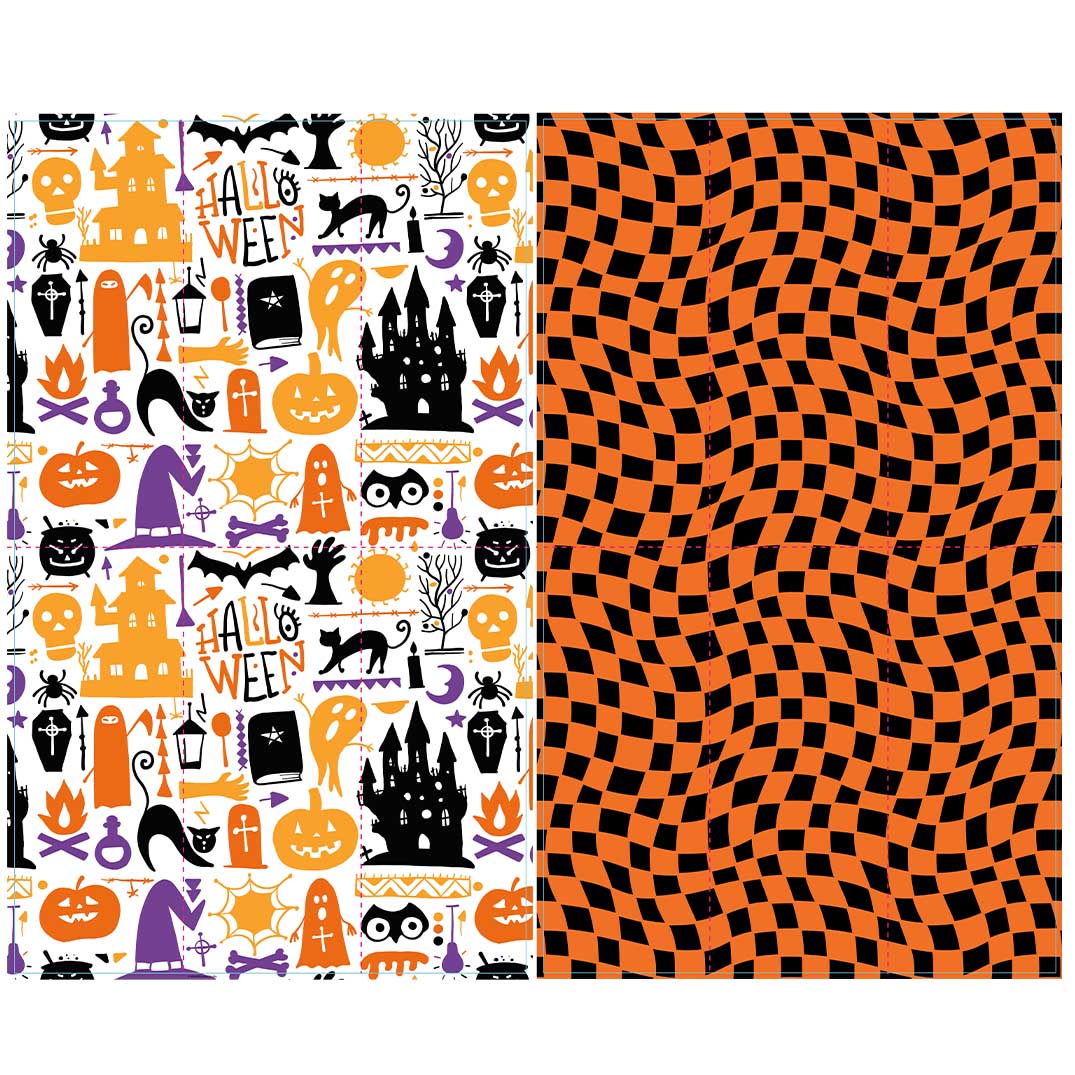 Picture of Halloween Icons Microfiber Towel