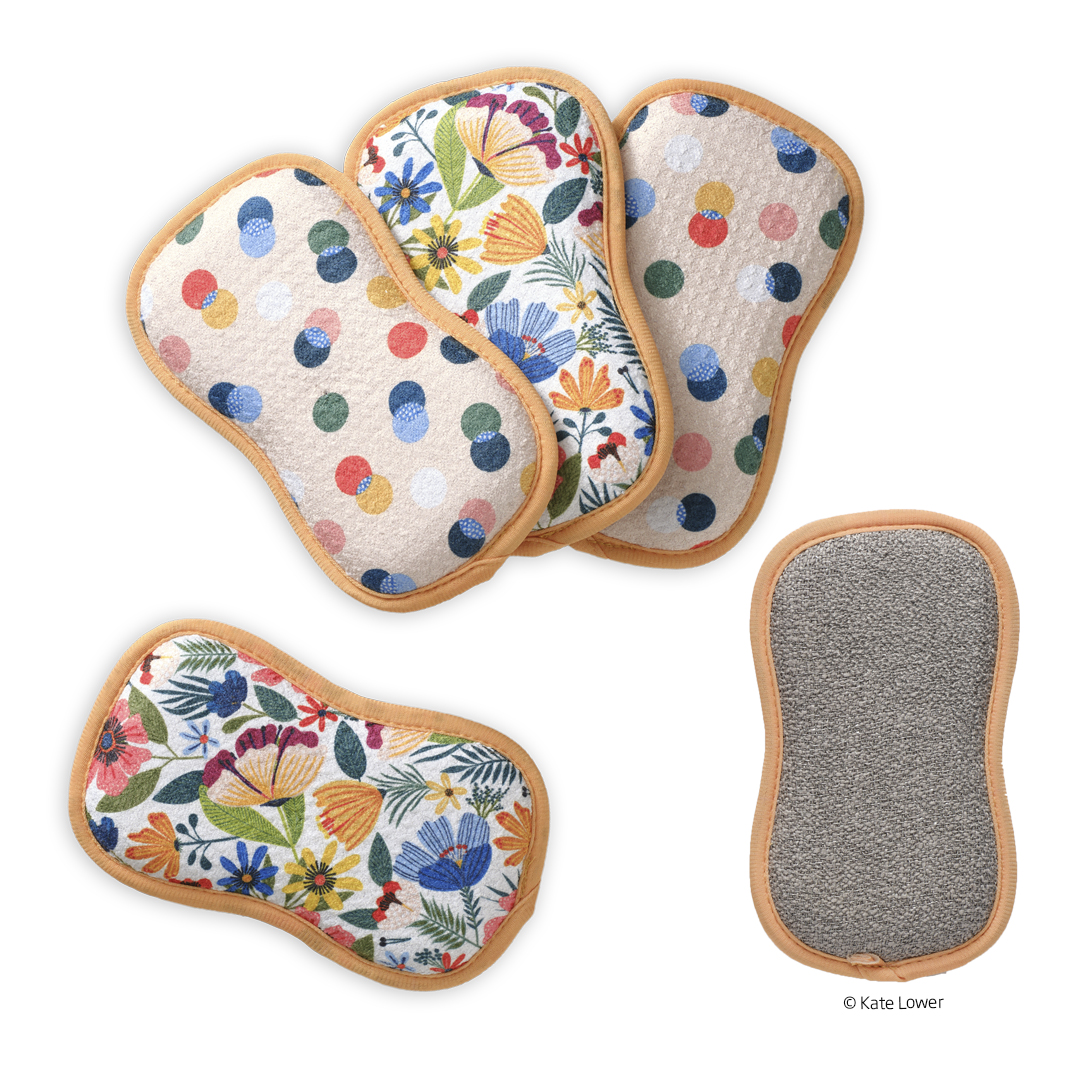 Picture of Field Of Flowers Scrubbie Set
