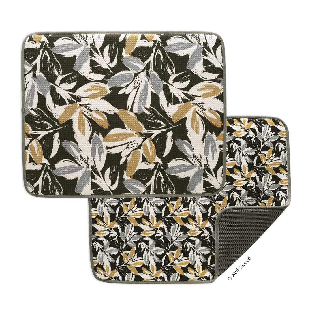 Picture of Leaf Tiles Dish Mat