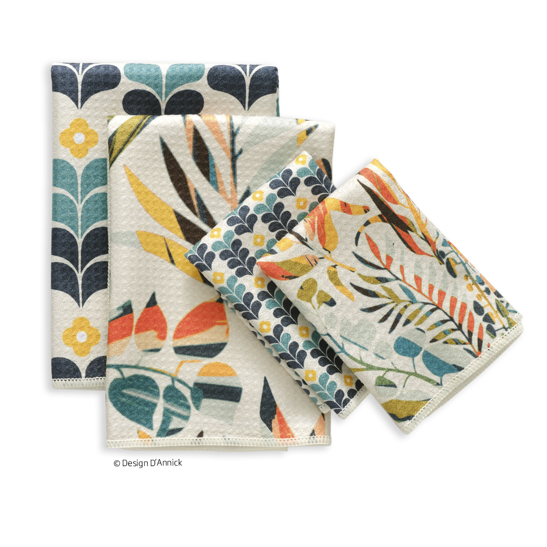 Picture of Colorful Leaves Towel Set