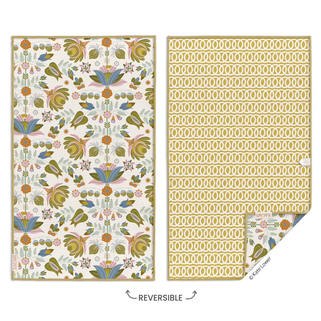 Picture of Cottage Floral Microfiber Towel