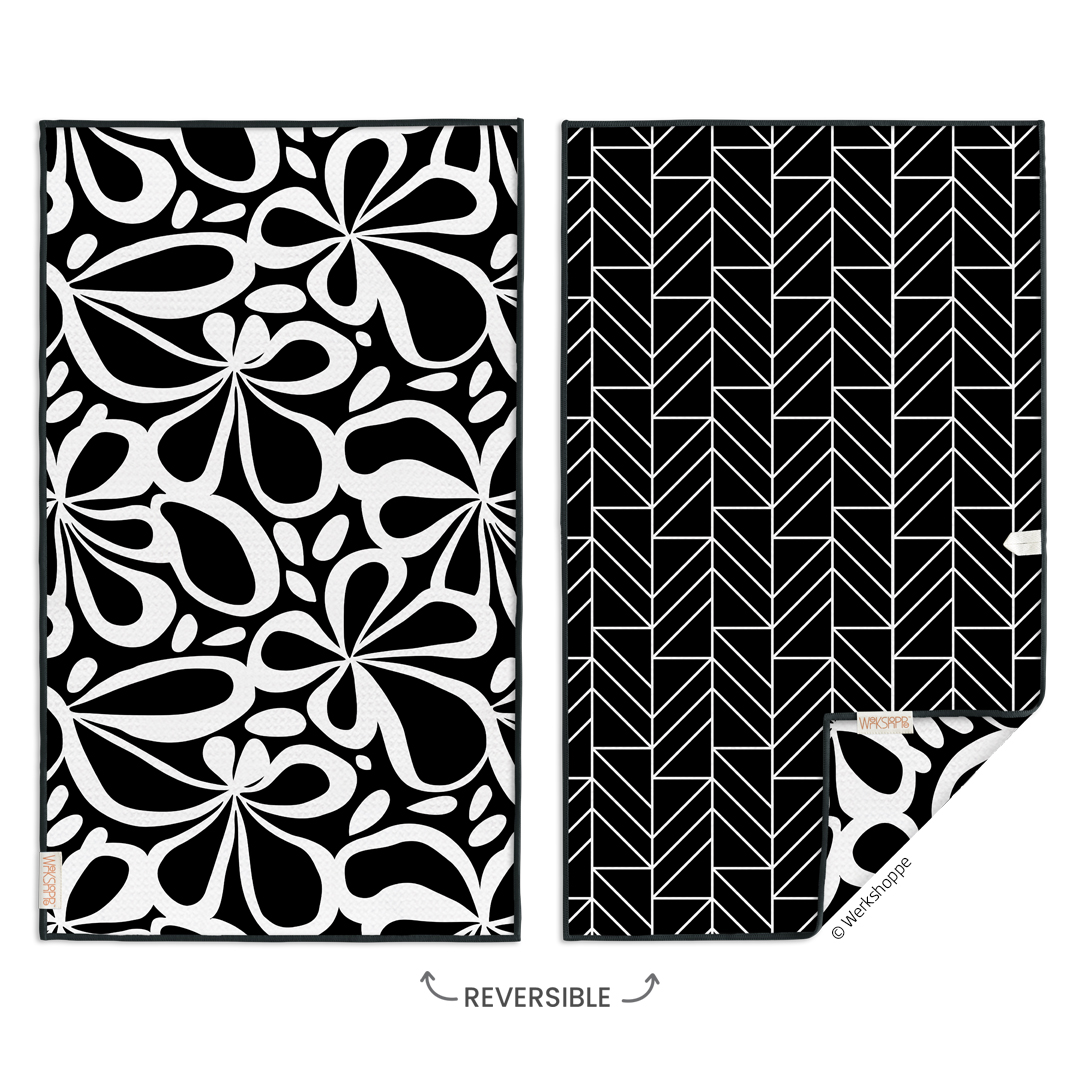 Picture of Mod Floral Tile Microfiber Towel