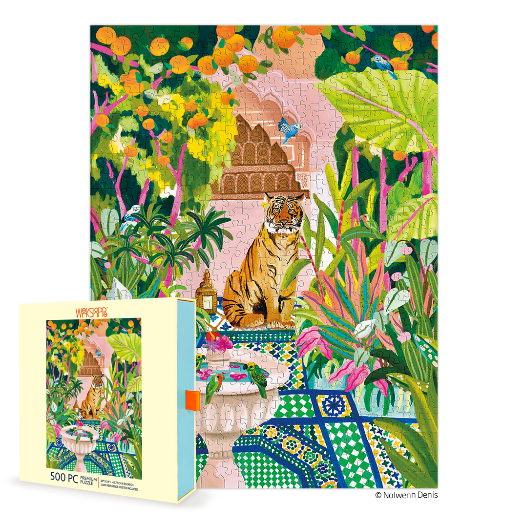 Picture of Peaceful Oasis 500 Piece Puzzle