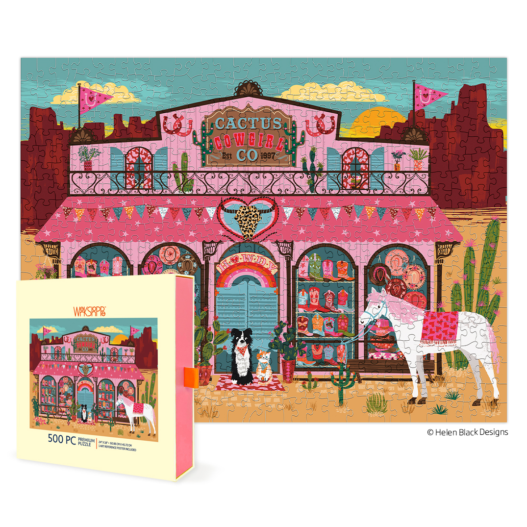 Picture of Cactus Cowgirl Co. 500 Piece Puzzle