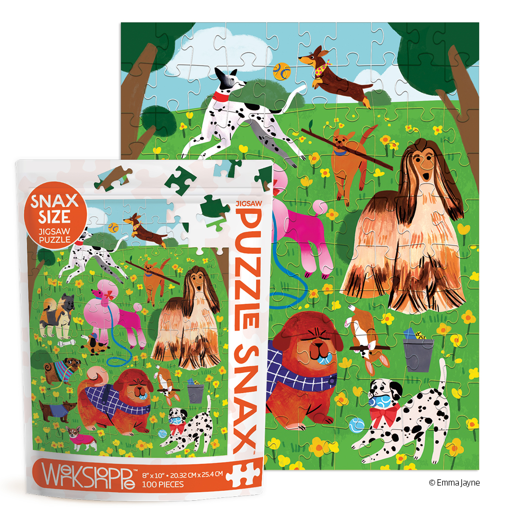 Picture of Puppy Park 100 Puzzle Snax