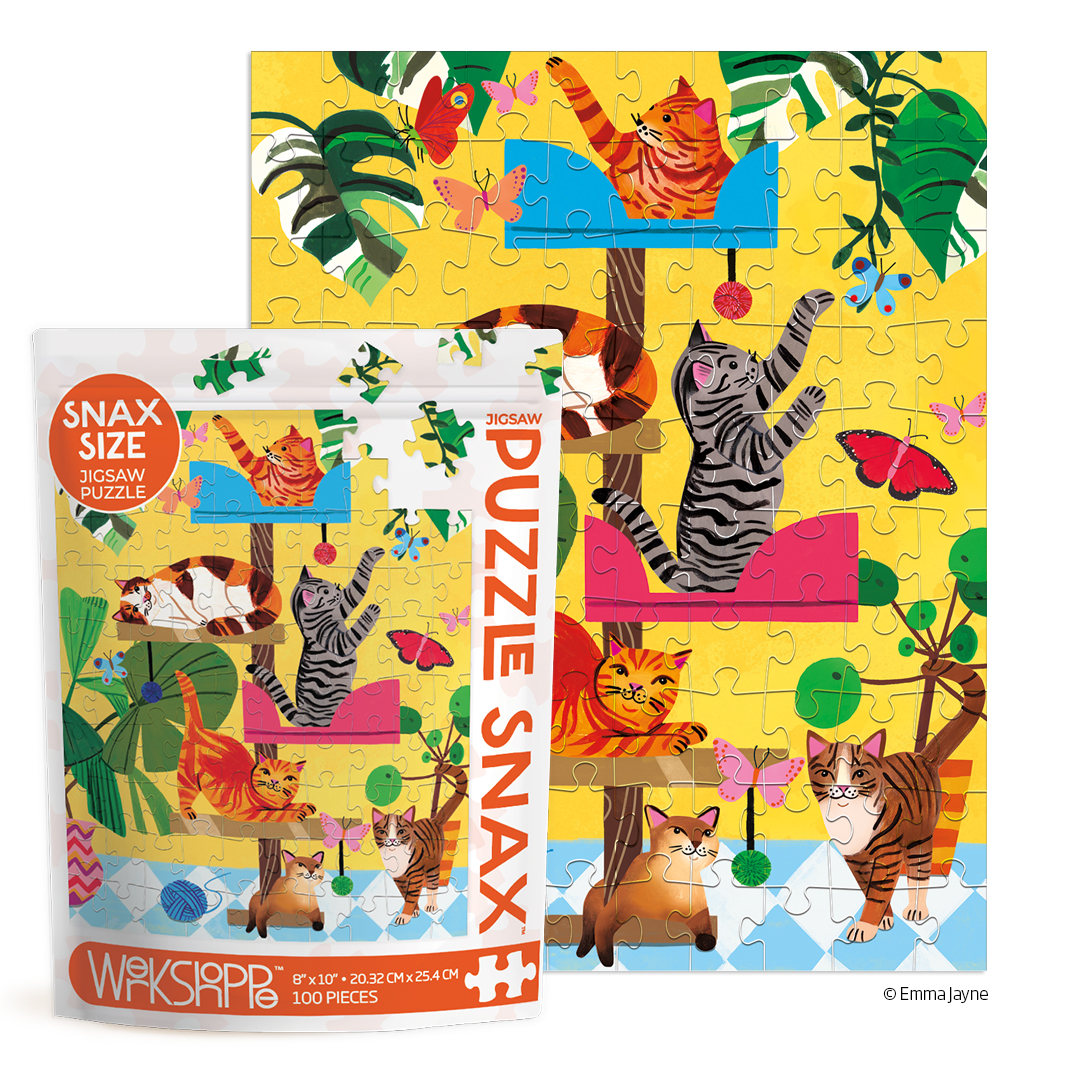 Picture of Cat Tree 100 Puzzle Snax