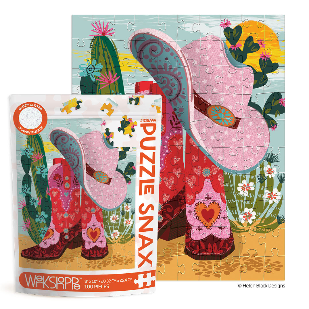 Picture of Cowgirl Essentials 100 Puzzle Snax