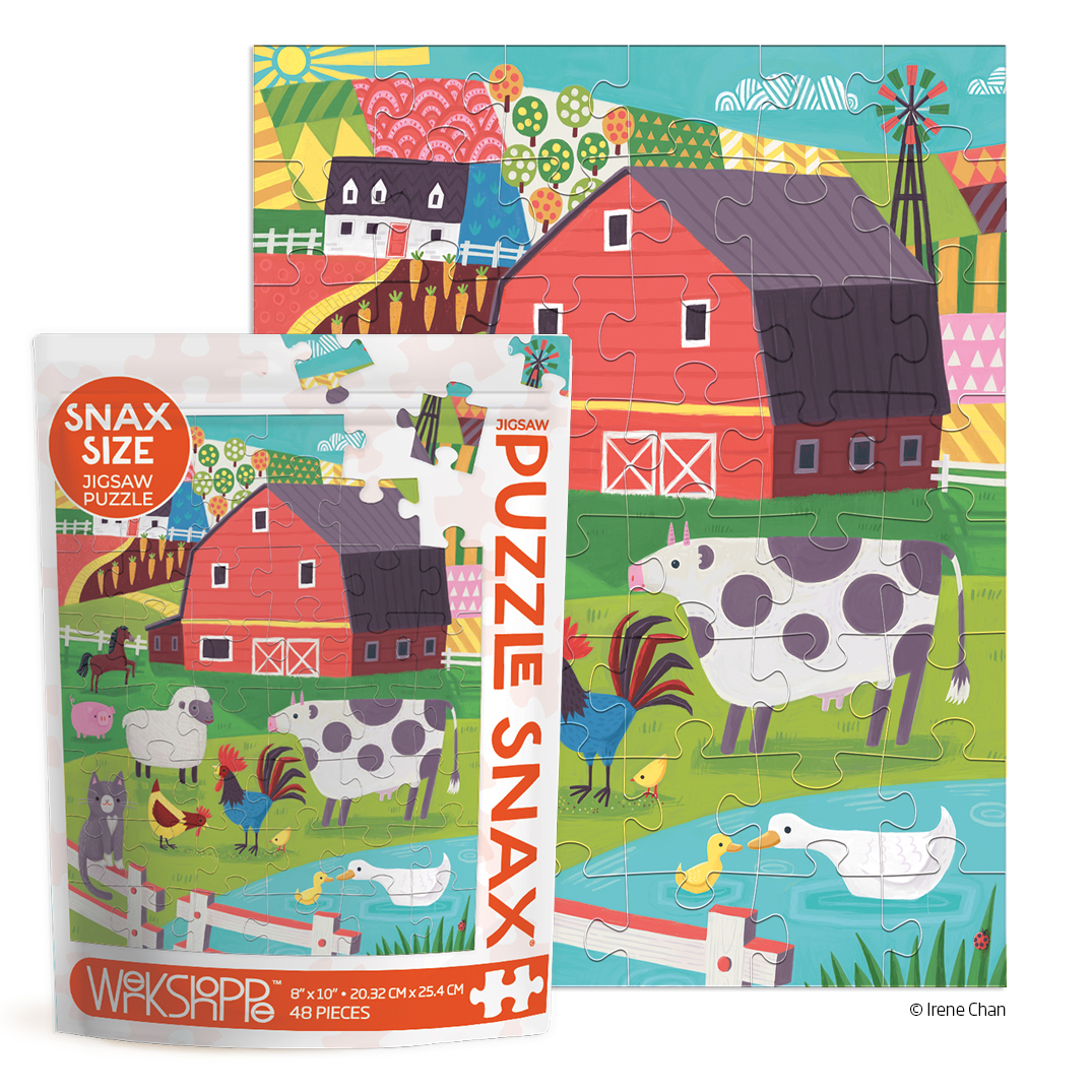 Picture of Farm Friends 48 Puzzle Snax