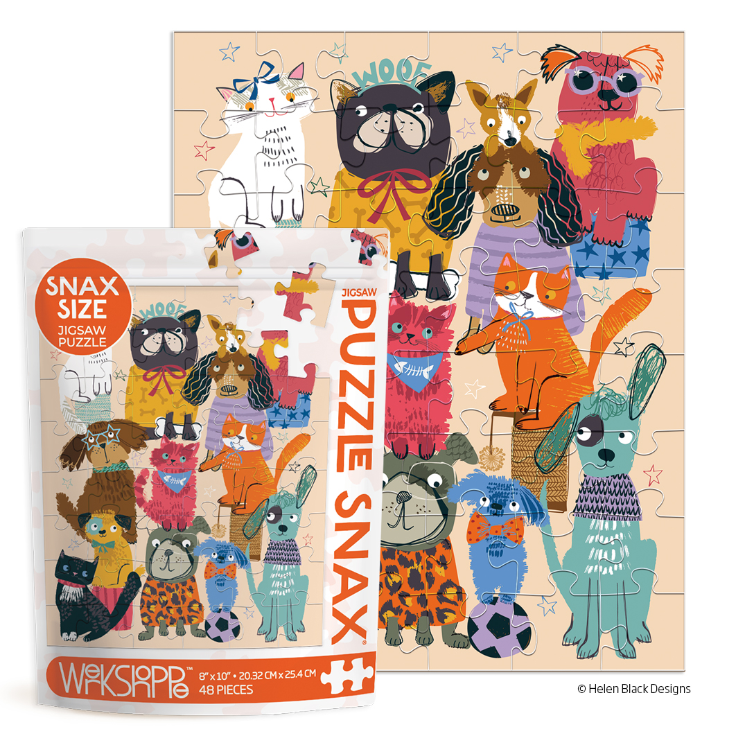 Picture of Fur Babies 48 Puzzle Snax