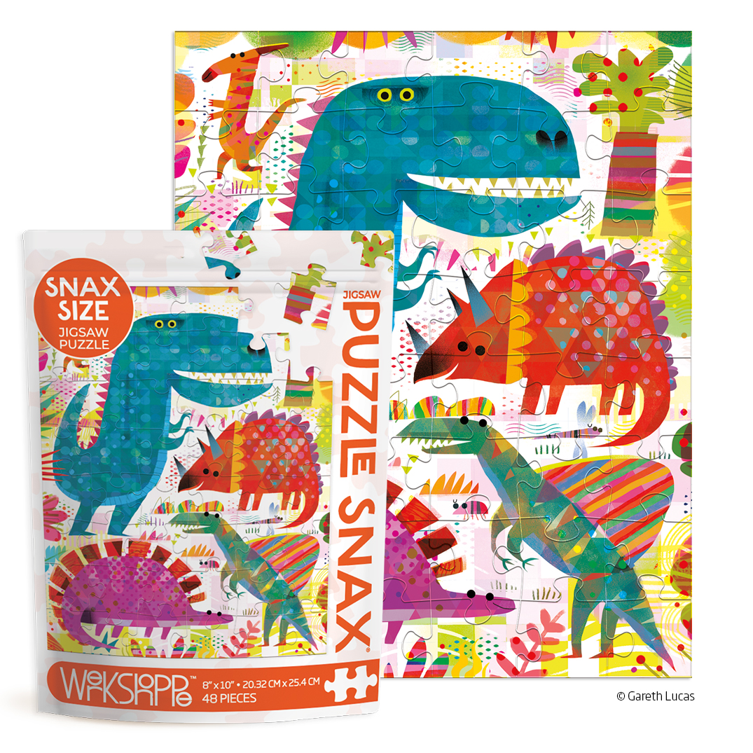 Picture of Dinosaur Day 48 Puzzle Snax