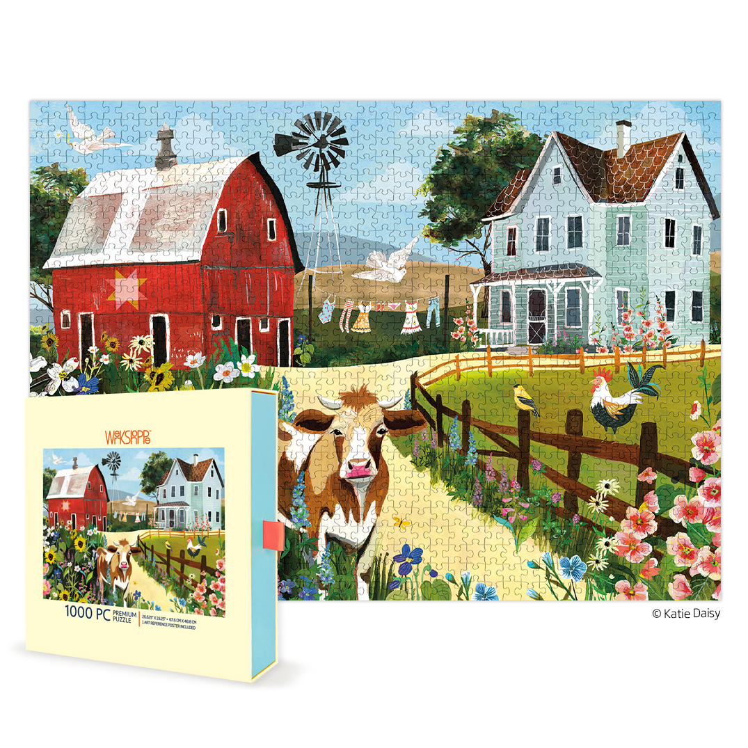 Picture of Wildflower Farm 1000 Piece Puzzle