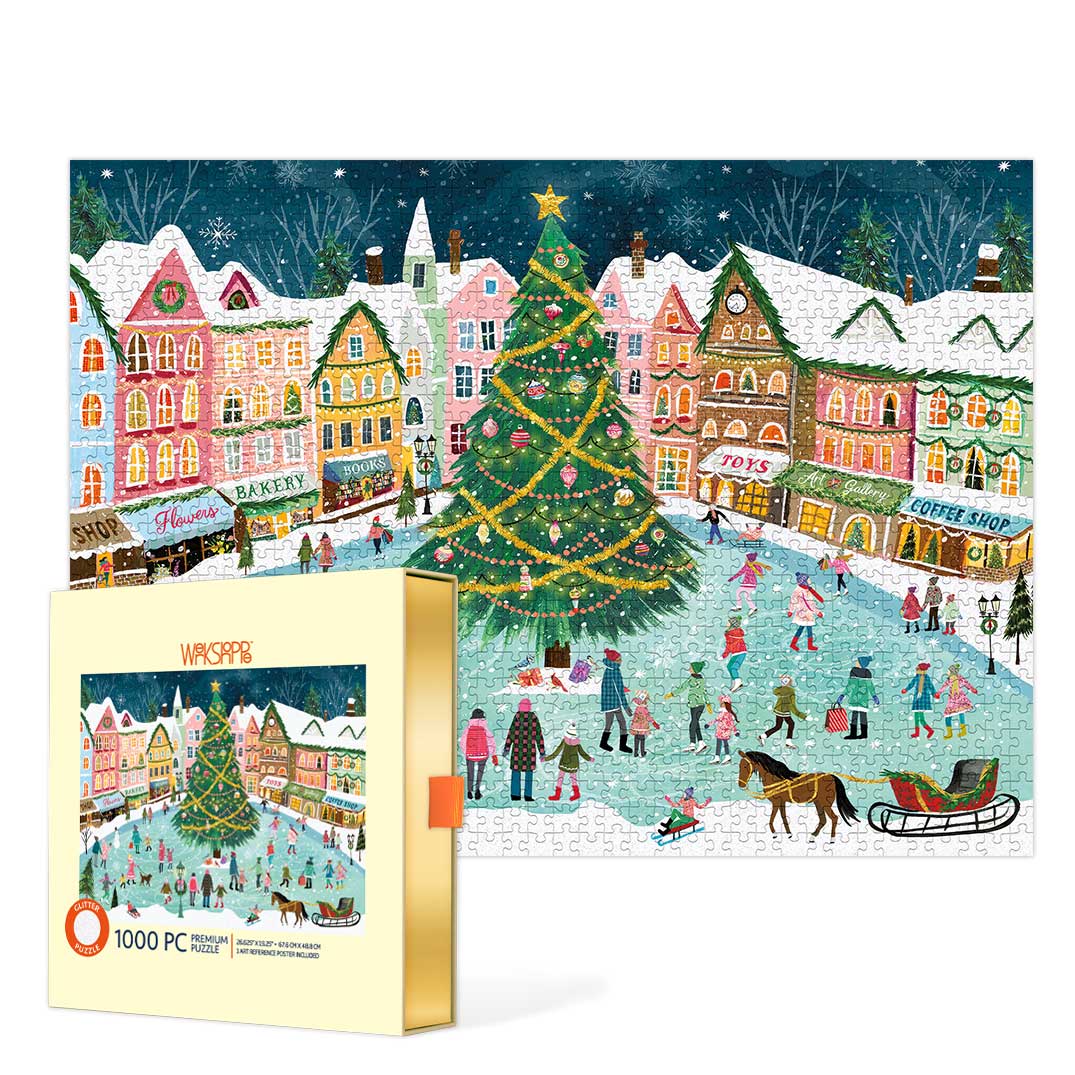 Picture of Town Square 1000 Piece Puzzle