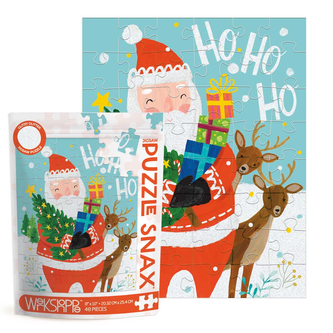 Picture of HO HO HO Santa 48 Piece Puzzle Snax