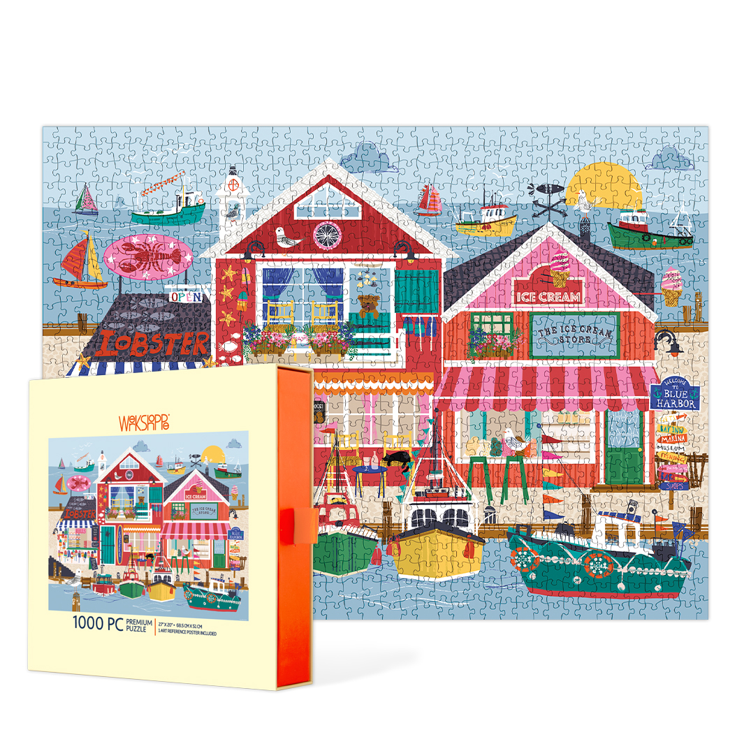 Picture of Blue Harbor 1000 Piece Puzzle