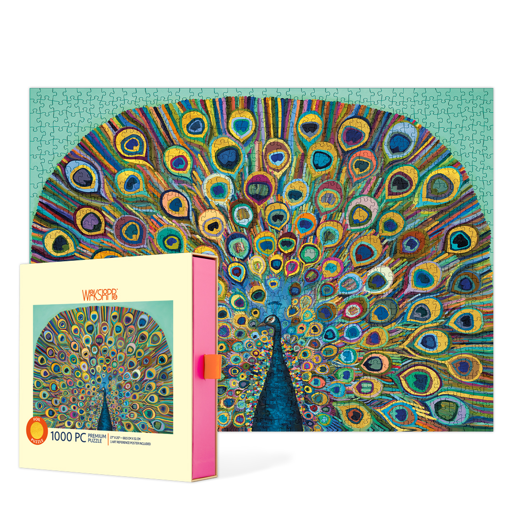 Picture of Peacock 1000 Piece Puzzle