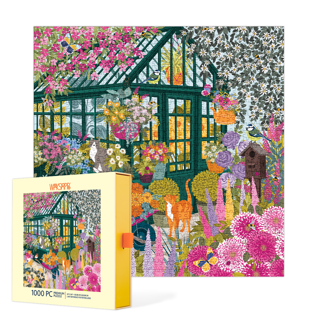 Picture of Spring Greenhouse 1000 Piece Puzzle