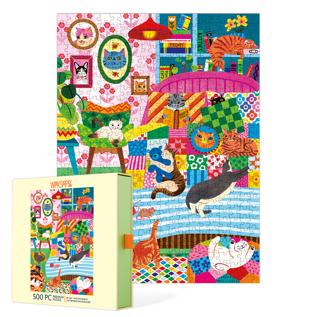 Picture of Cat Nap Stories 500 Piece Puzzle
