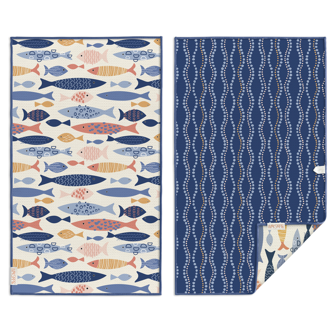Picture of School Of Fish Microfiber Towel