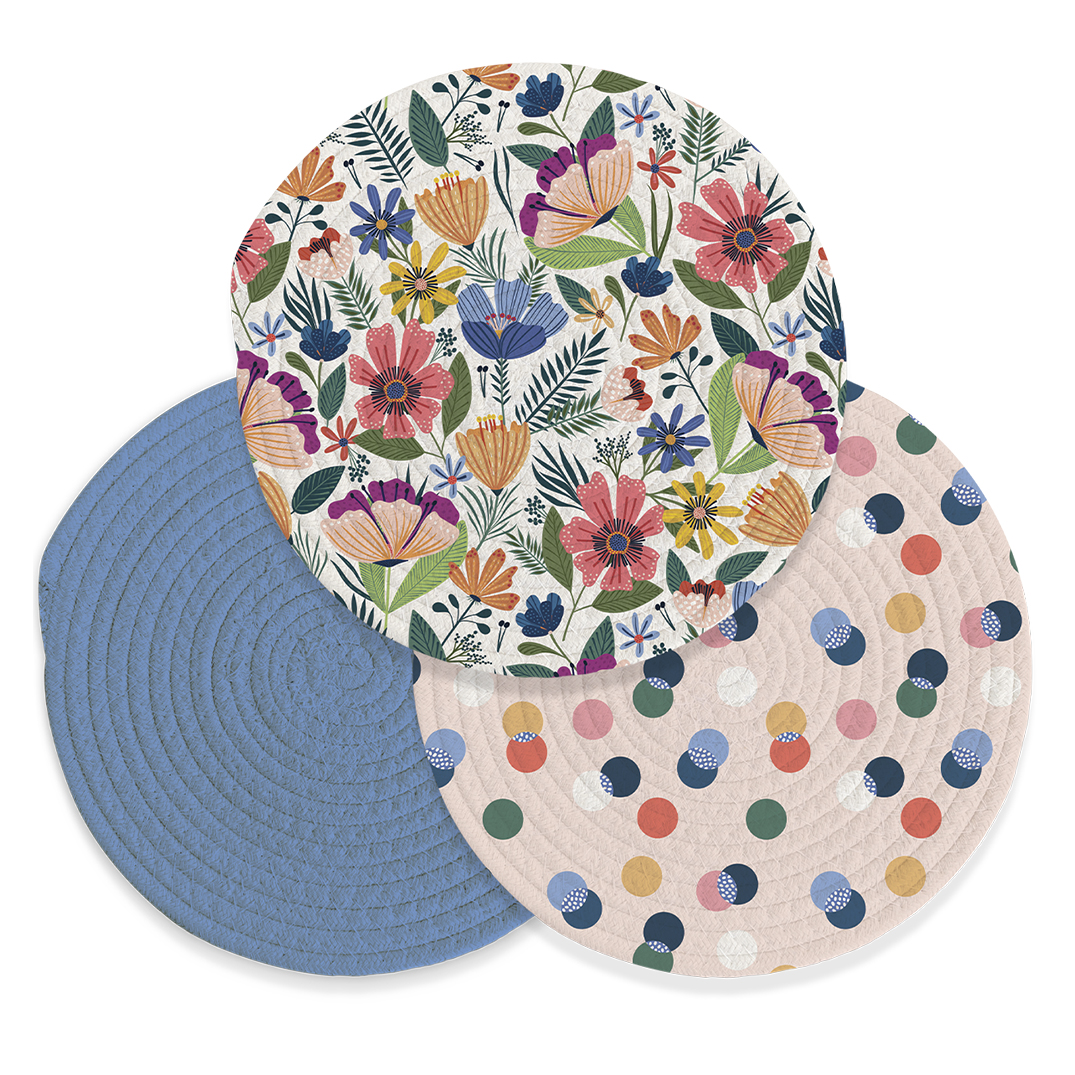 Picture of Field Of Flowers Trivets