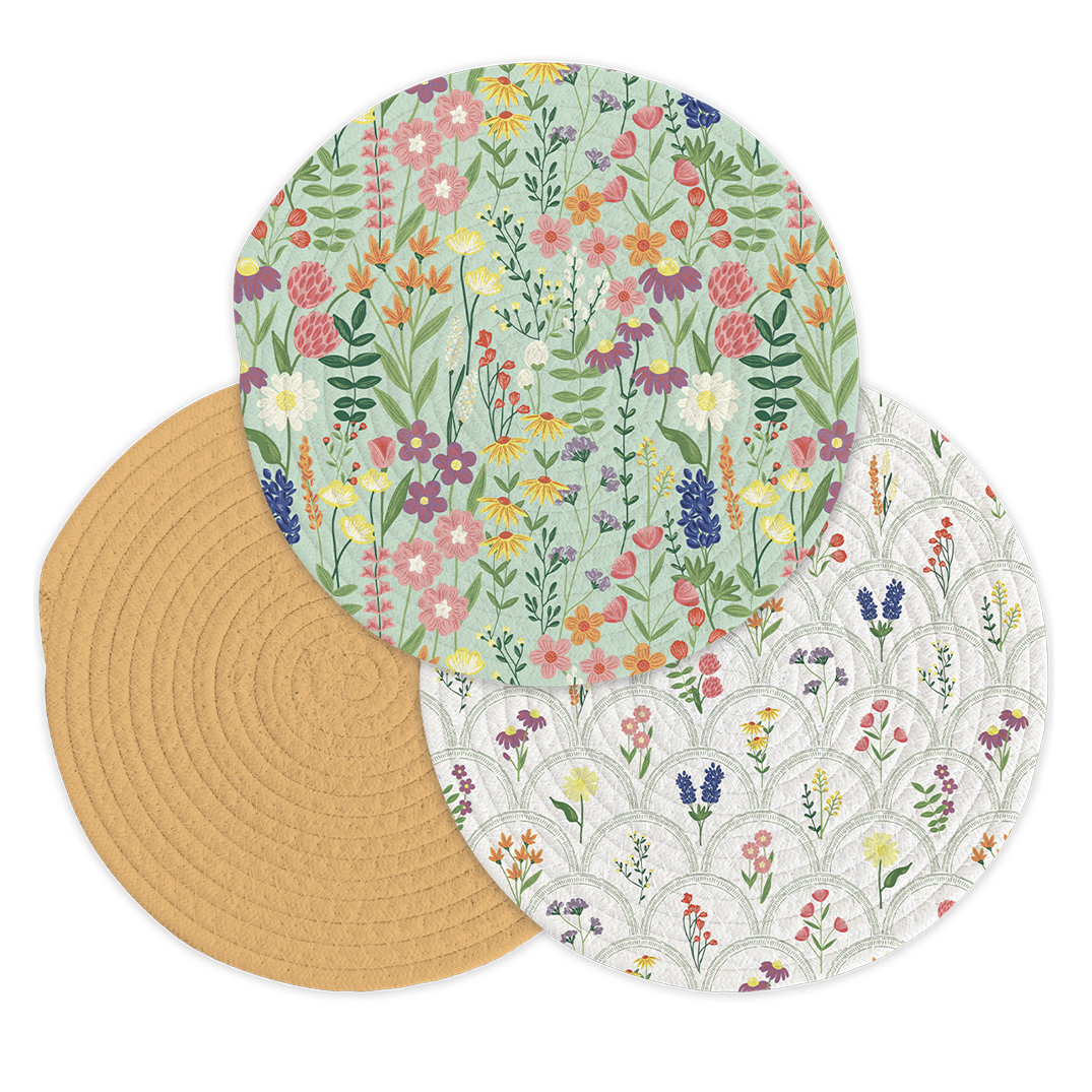 Picture of Wildflowers Trivets
