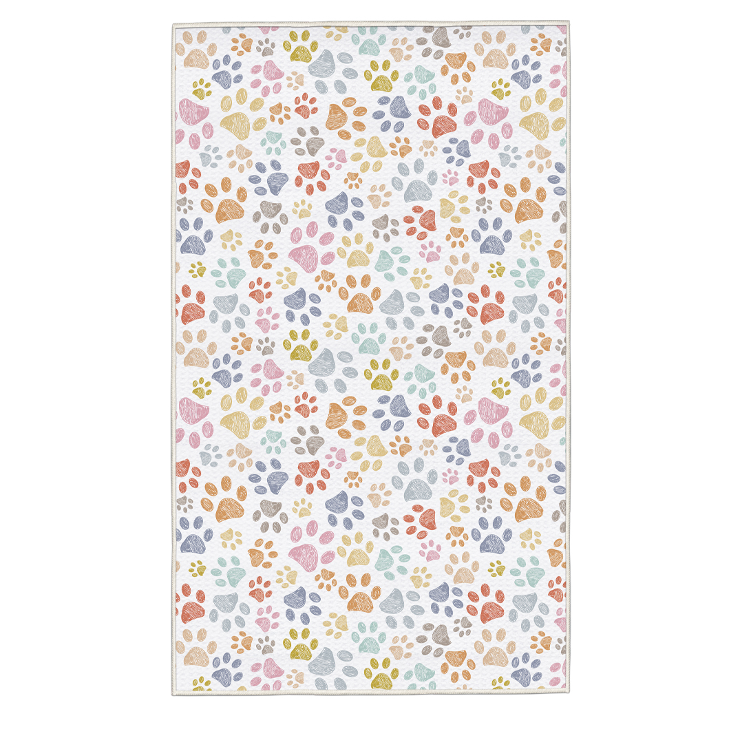 Picture of Paw Print Pet Drying Towel