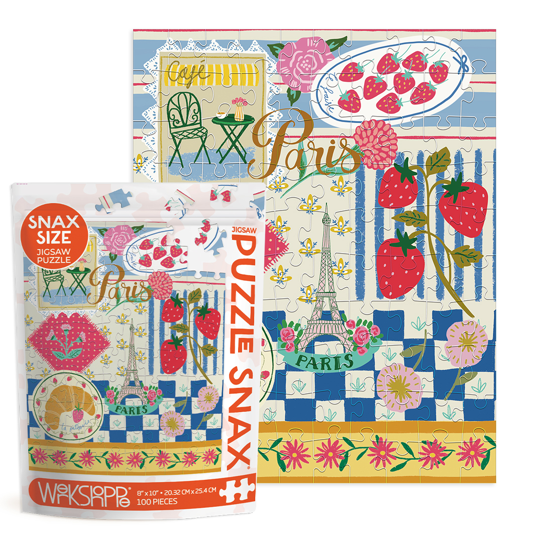 Picture of Paris Cafe 100 Piece Puzzle Snax