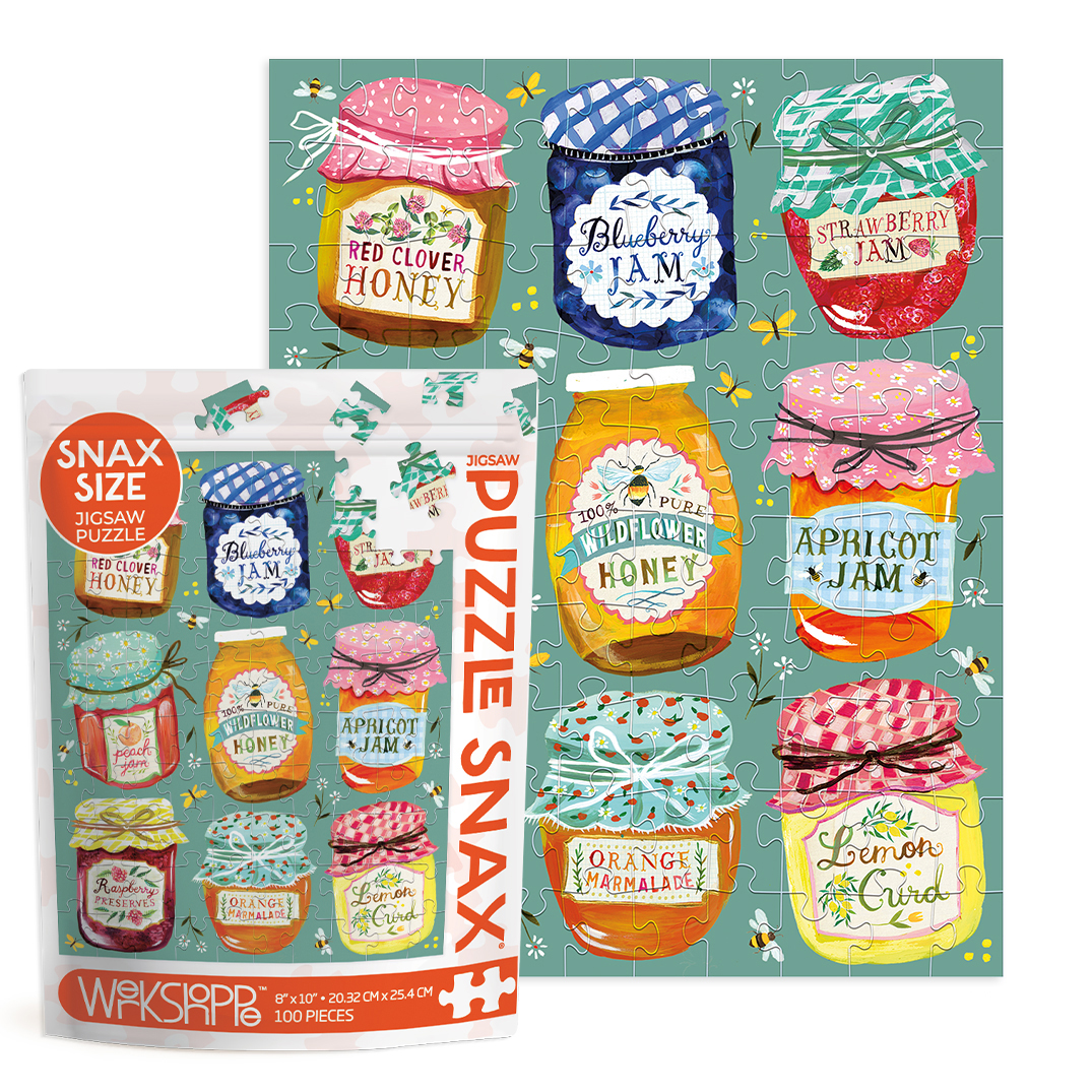 Picture of Jam & Honey 100 Piece Puzzle Snax