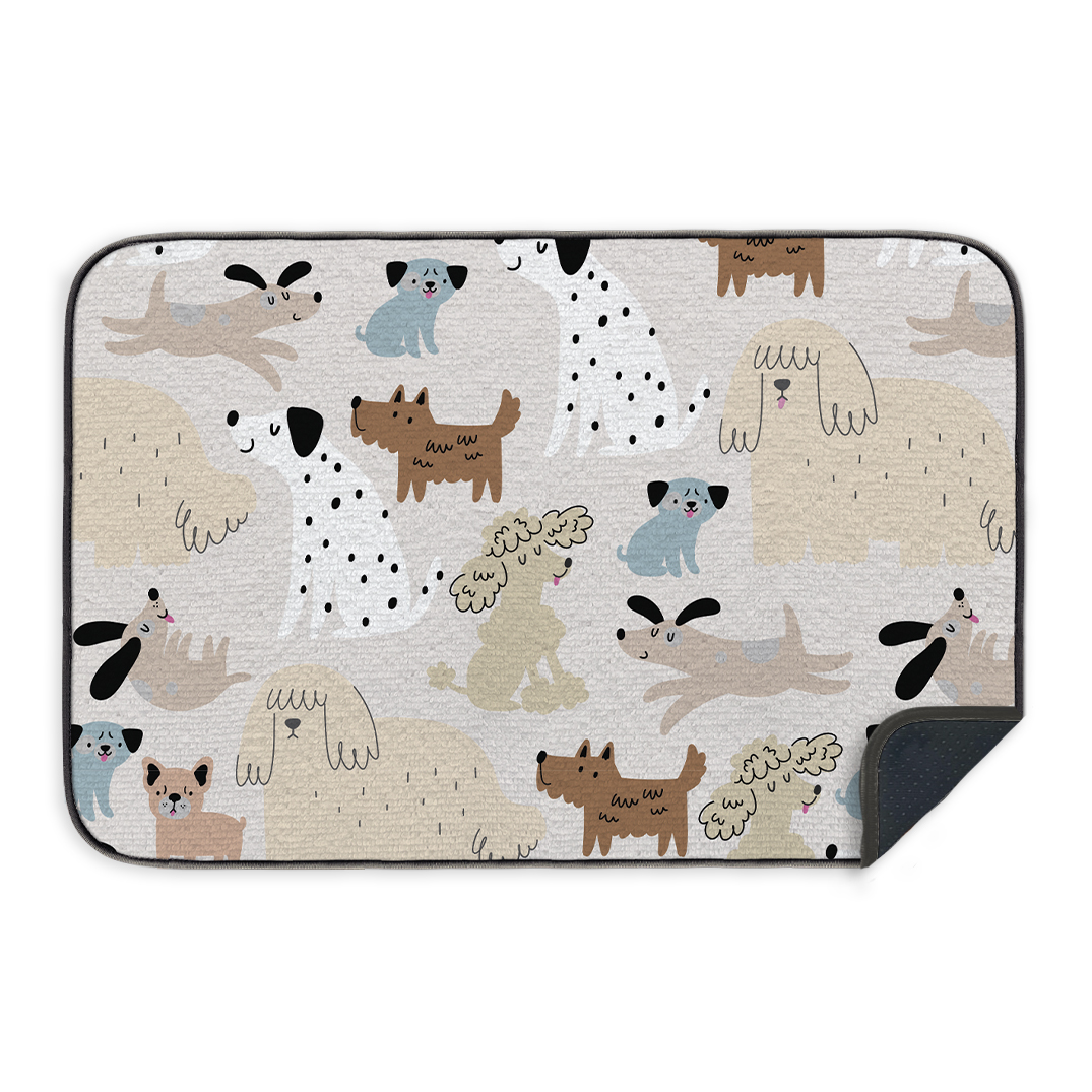 Picture of Pooches & Pups Pet Bowl Mat