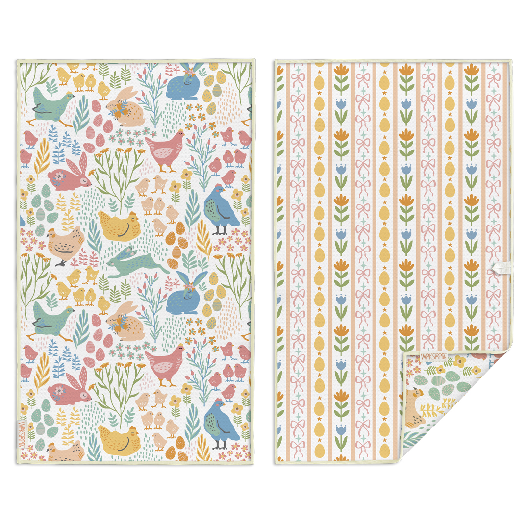 Picture of Springtime Friends Microfiber Towel
