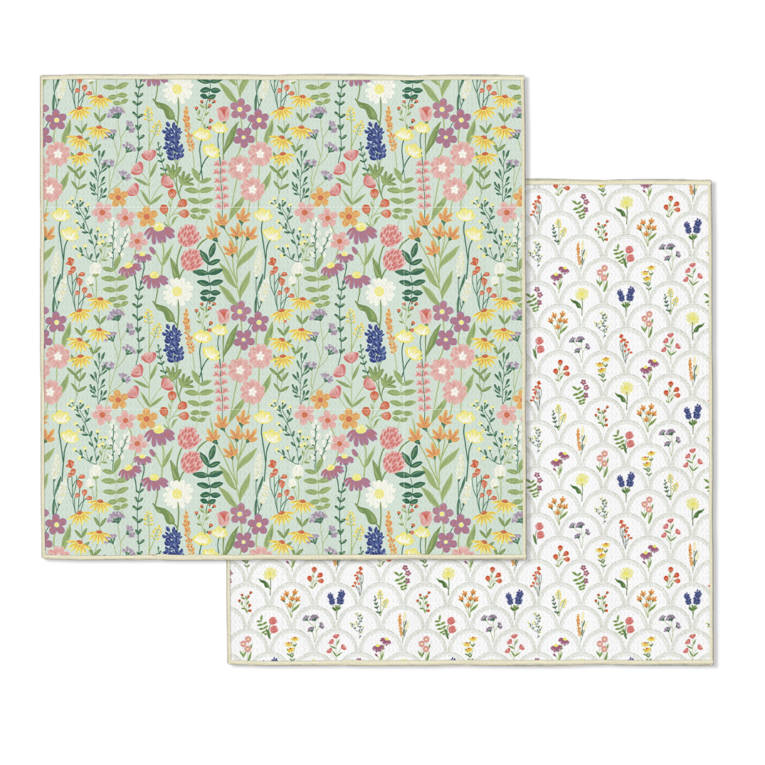 Picture of Wildflowers Dish Cloth Set