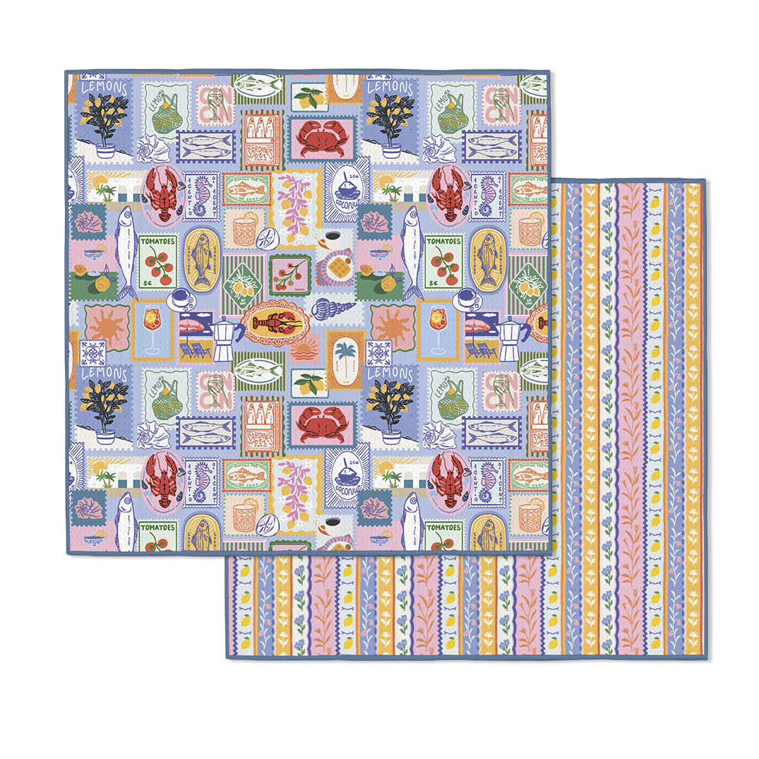 Picture of Mediterranean Summer Dish Cloth Set