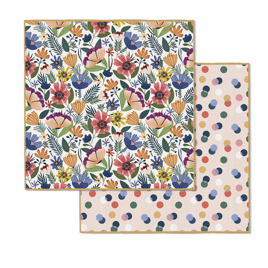 Picture of Field Of Flowers Dish Cloth Set