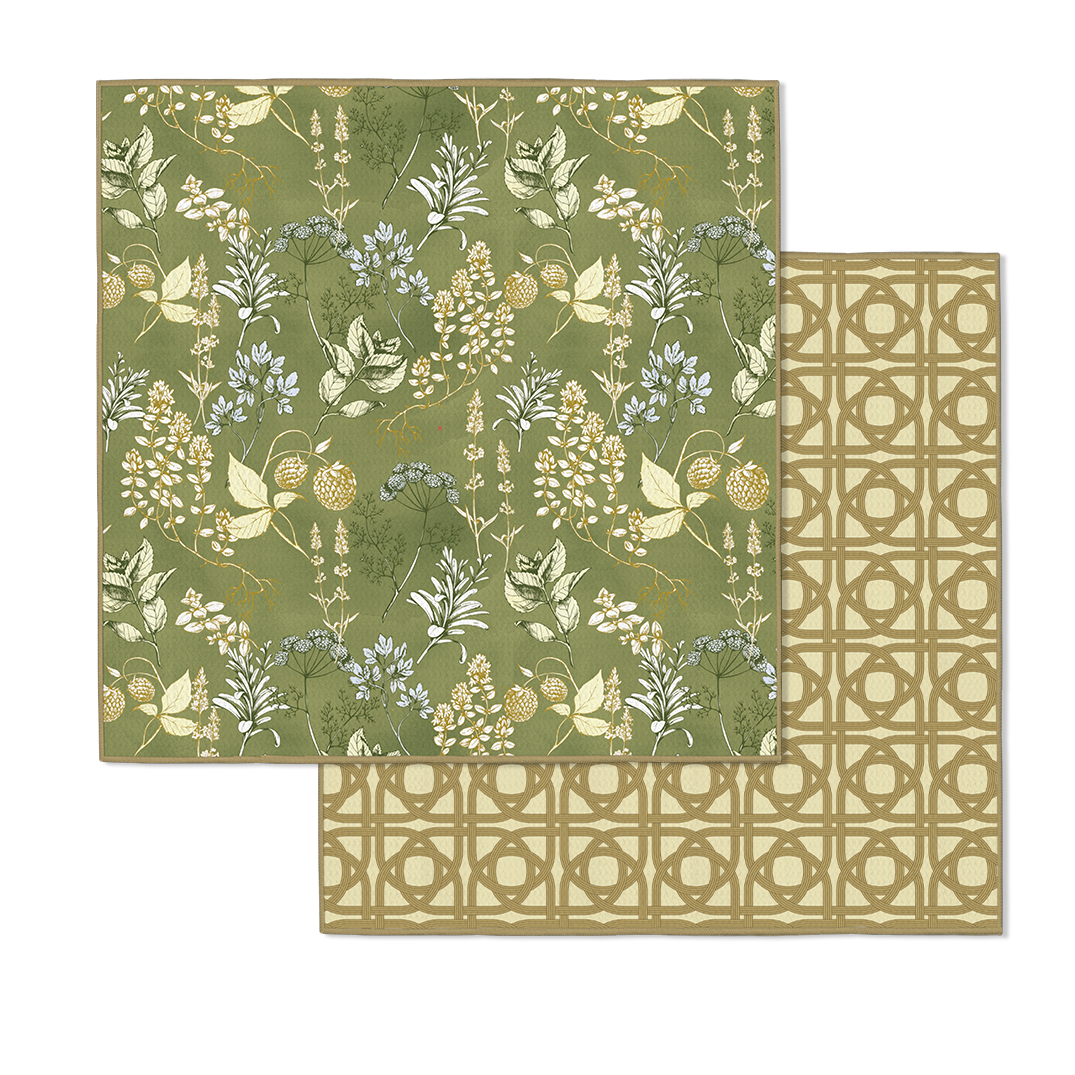 Picture of Kitchen Herbs Dish Cloth Set