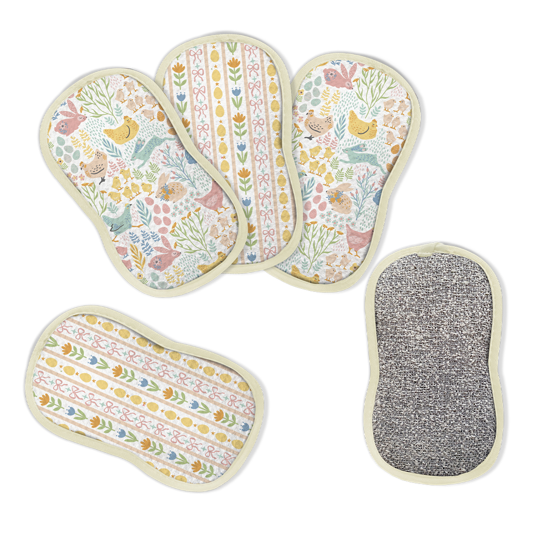 Picture of Springtime Friends Scrubbie Set