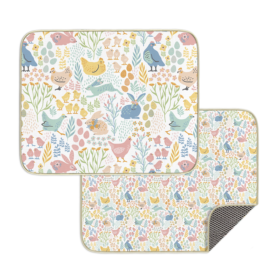 Picture of Springtime Friends Dish Mat Set