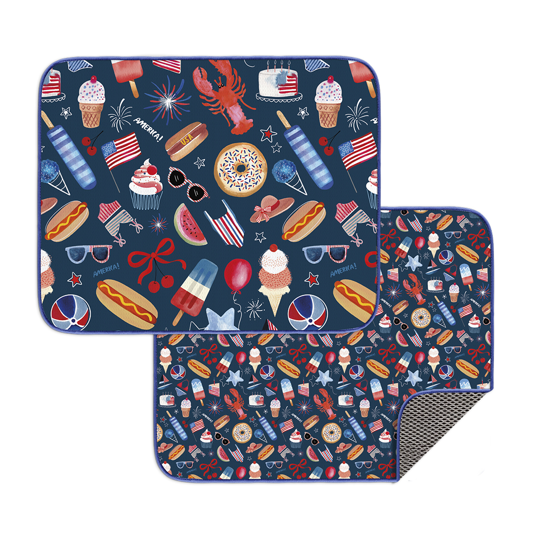 Picture of Summer Favorites Dish Mat Set