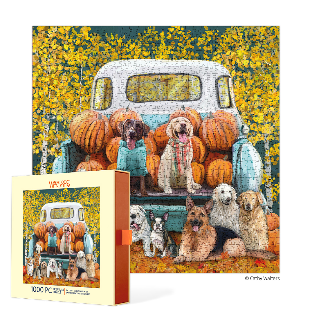 Picture of Pumpkin Pals 1000 PC Puzzle