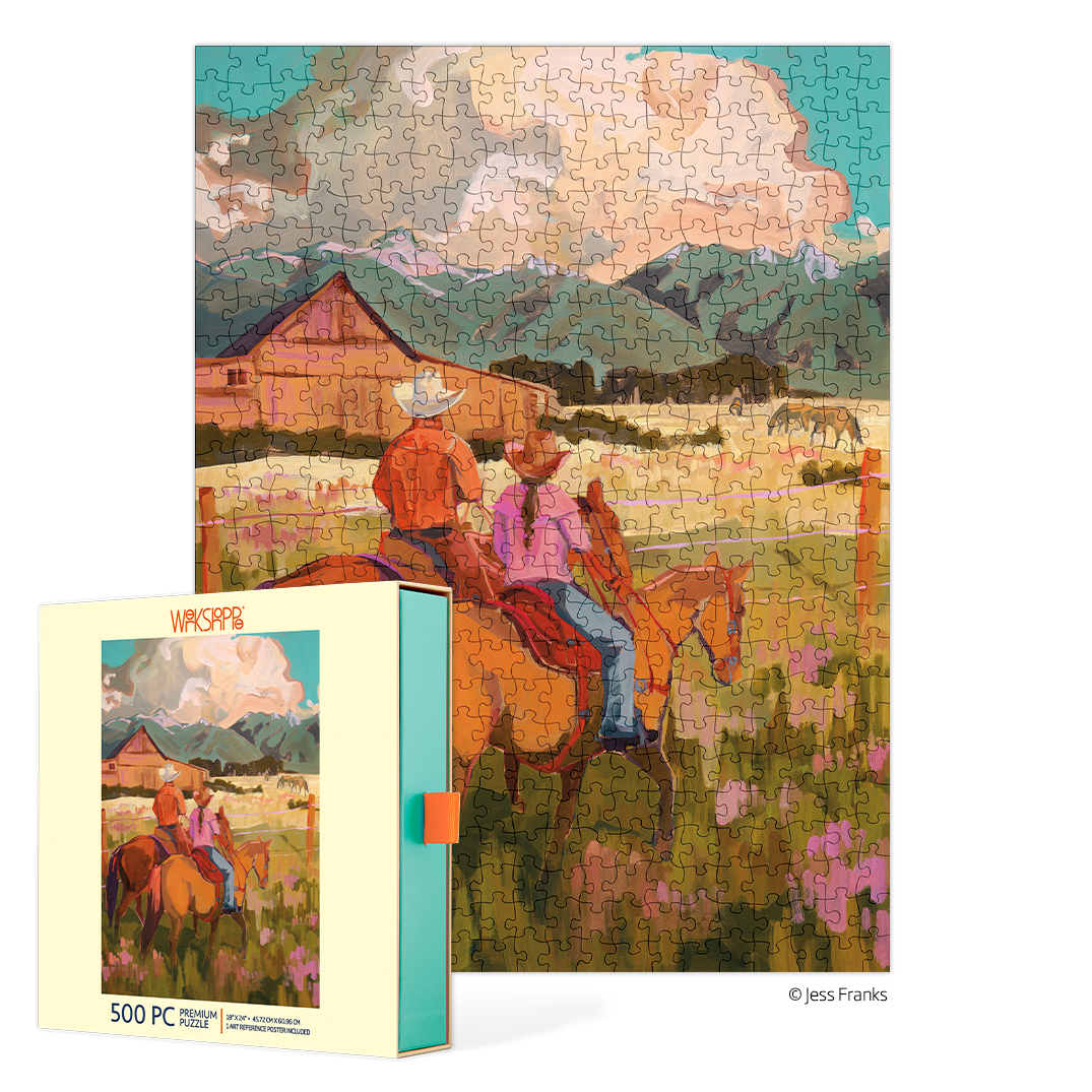 Picture of Saddle Up 500 Piece Puzzle