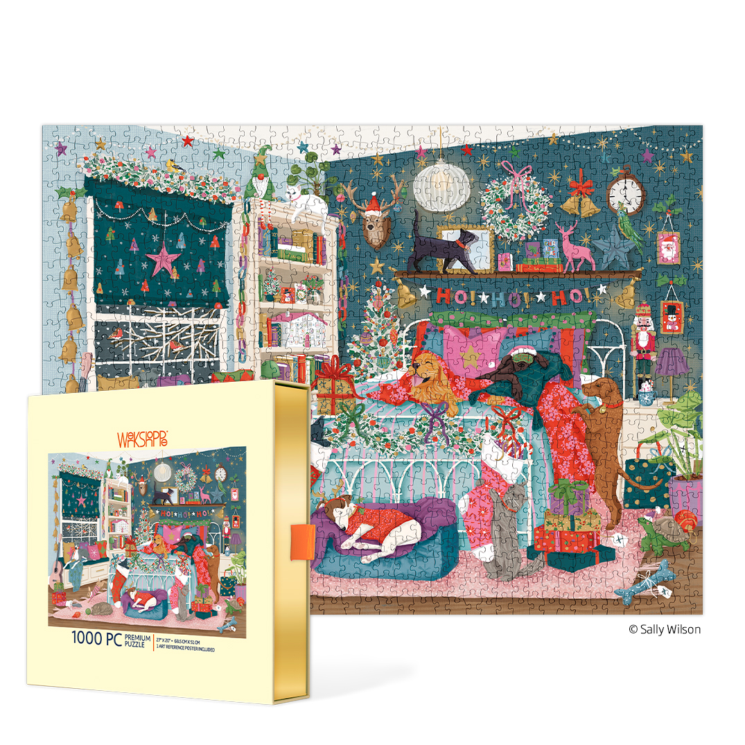 Picture of Christmas Morning 1000 PC Puzzle
