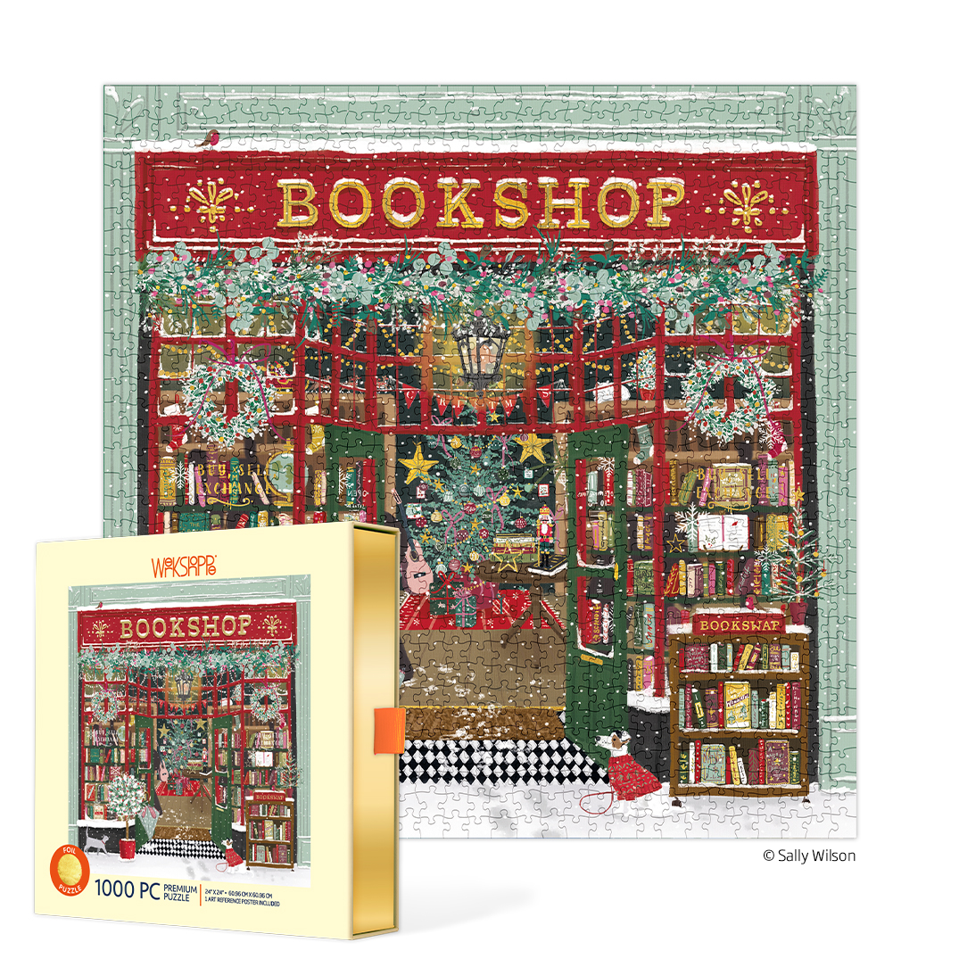 Picture of Festive BookShop 1000 PC Puzzle