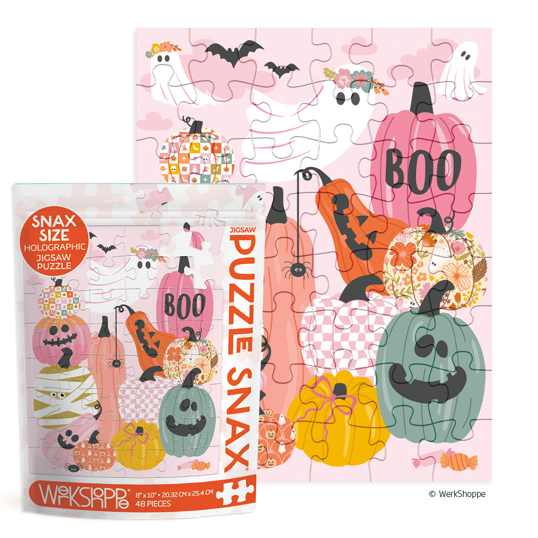 Picture of Pumpkin Party 48 Pc Puzzle Snax