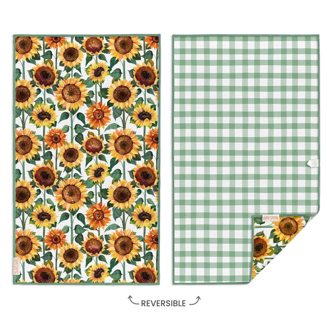 Picture of Sunflower Check Microfiber Towel