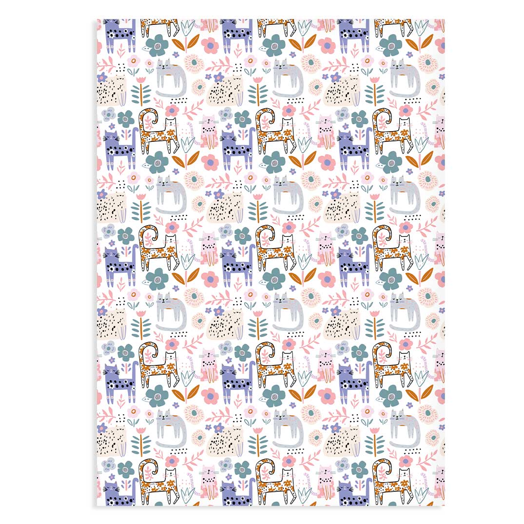 Picture of Pet Floral Cat Pet Blanket