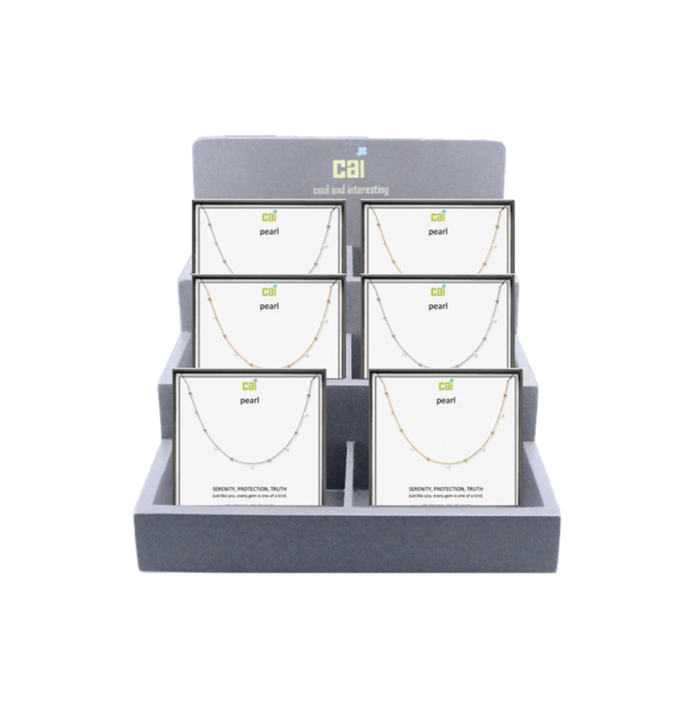 Picture of 24pc combo satellite gemstone necklace package-fre